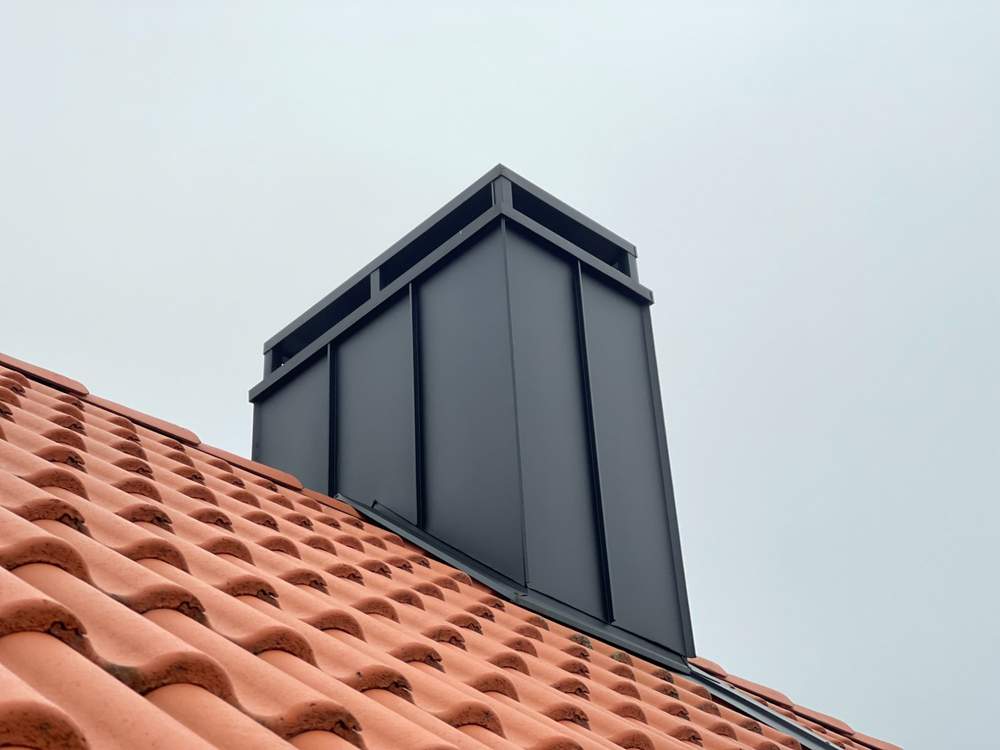 Plåtslageri skorsten